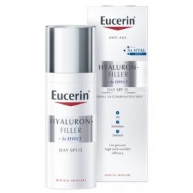 Eucerin Hyaluron-Filler ráncfeltöltő nappali arckrém normál vegyes bőrre 50ml