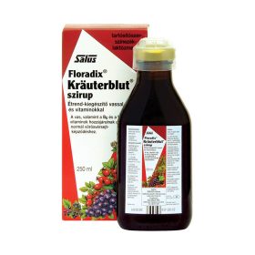 Floradix Krauterblut-S étrend-kiegészítő szirup vassal 250ml