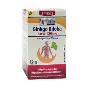 Jutavit Ginkgo biloba forte 120mg + magnézium 150mg kapszula 50x