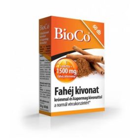 Bioco Fahéj kivonat krómmal és kapormag kivonattal tabletta 60x