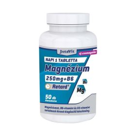Jutavit Magnézium 250mg +B6 +D3-vitamin retard filmtabletta 50x