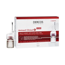 Vichy Dercos Aminexil Clinical 5 Hajhullás elleni ampulla nőknek 21x