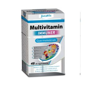 Jutavit Multivitamin Immuner gyermekeknek rágótabletta 45x