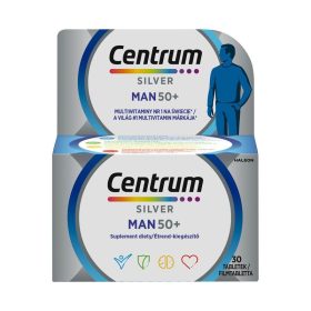Centrum Silver Man 50+ multivitamin férfiaknak filmtabletta 30x