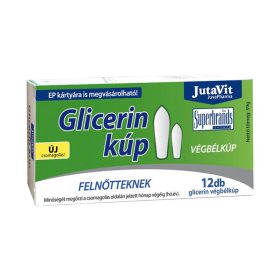 Jutavit Glicerin végbélkúp felnőtteknek 12x