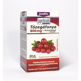 Jutavit Tőzegáfonya 800mg +aranyvessző filmtabletta 60x
