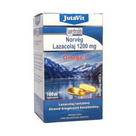 Jutavit Norvég Lazacolaj Omega-3 lágykapszula 100x