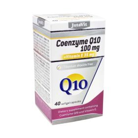 Jutavit Koenzim Q10 100mg + E-vitamin lágyzselatin kapszula 40x