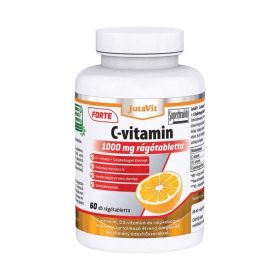 Jutavit C-vitamin 1000mg Forte +D3 +csipkebogyó rágótabletta 60x