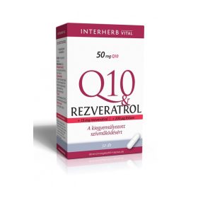Interherb Q10 Rezveratrol kapszula 30x