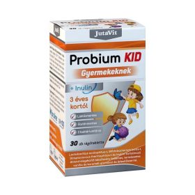 Jutavit Probium Kid + inulin rágótabletta gyermekeknek 30x