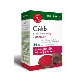 Interherb Napi 1 Cékla extraktum +vas folsav kapszula 30x