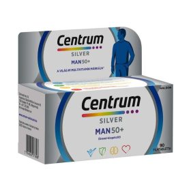 Centrum Silver Man 50+ multivitamin férfiaknak filmtabletta 90x