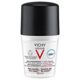 Vichy Homme izzadásgátló golyós dezodor férfiaknak foltmentes 48h 50ml