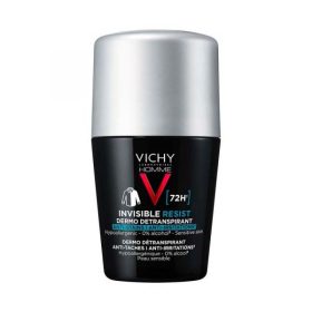 Vichy Homme Invisible Resist izzadásgátló golyós dezodor férfiaknak 72h 50ml