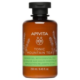 Apivita Tusfürdő pezsdítő hegyi teával és illóolajokkal 250ml