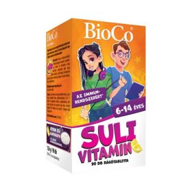 Bioco Suli multivitamin rágótabletta citrom 90x