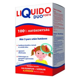 Liquido Duo Forte tetűírtó sampon 200ml + szérum 125ml