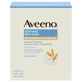 Aveeno bőrnyugtató fürdőpor illatmentes 8x42g