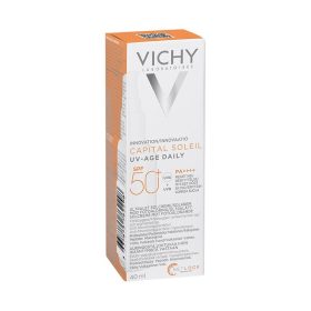 Vichy Capital Soleil UV-Age Daily öregedésgátló fényvédő fluid SPF50+ 40ml