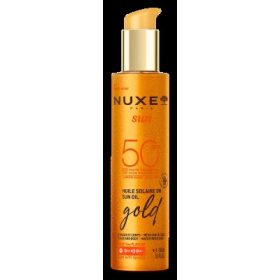 Nuxe Sun Huile Solaire Or gold csillámló arany napolaj SPF50 150ml