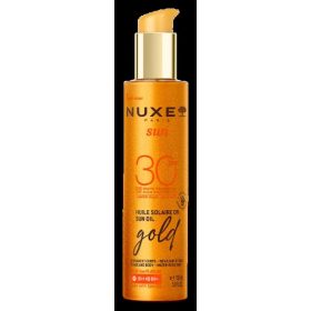 Nuxe Sun Huile Solaire Or gold csillámló arany napolaj SPF30 150ml